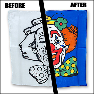 (image for) Happy Sad Clown Silk Set (18 inch)